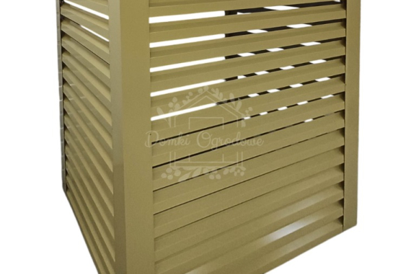 Ogłoszenie - Osłona pompy ciepła 90x40x140 cm żółty Zabudowa ID859 - Siemianowice Śląskie