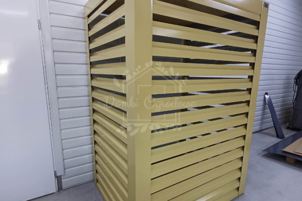 Ogłoszenie - Osłona pompy ciepła 90x40x140 cm żółty Zabudowa ID859 - Siemianowice Śląskie