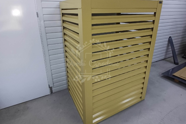 Ogłoszenie - Osłona pompy ciepła 90x40x140 cm żółty Zabudowa ID859 - Siemianowice Śląskie