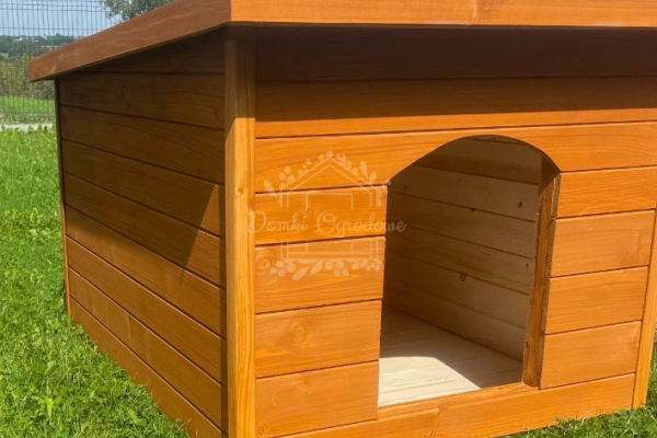 Ogłoszenie - Buda dla psa Rozmiar "XL" - Pinia - Dach spad w tył ID836 - Sopot - 799,00 zł