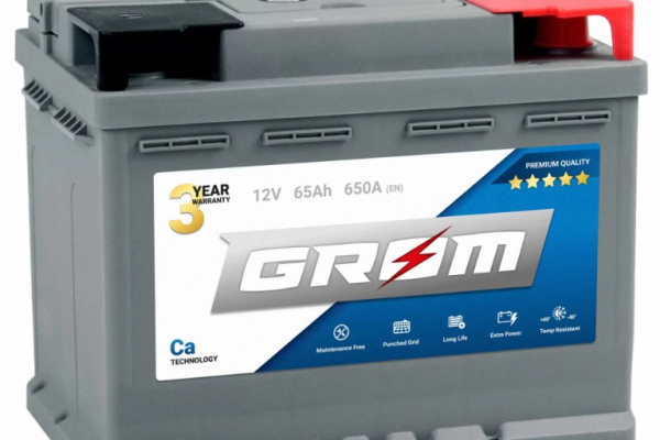 Ogłoszenie - Akumulator GROM Premium 65Ah 650A EN - Białystok - 390,00 zł