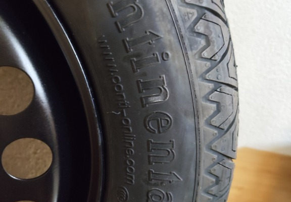 Ogłoszenie - :  KOŁO DOJAZDOWE CONTINENTAL  135/90 R16 SUZUKI SX4 S-CROSS I INNE - Łódzkie - 500,00 zł