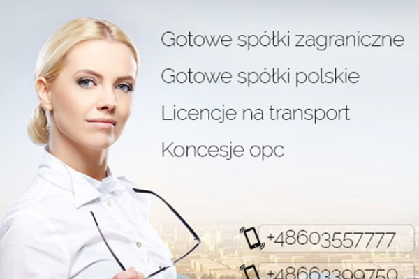 Ogłoszenie - Gotowe Spółki Zagraniczne z VAT UE z dyrektorem nominowanym i rachunkiem bankowym  603557777