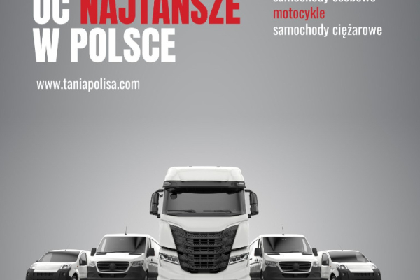 Ogłoszenie - Najtańsza polisa OC i AC w Polsce
