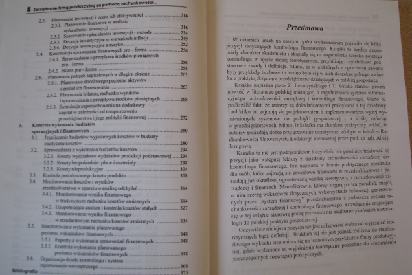 Ogłoszenie - Zarządzanie firmą produkcyjną za pomocą rachunkowości... Leszczyński, Wnuk - Kraków - 49,00 zł