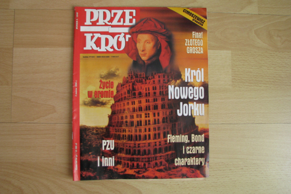 Ogłoszenie - Przekrój nr 9 (2645) 3 marzec 1996 r. – tygodnik - Kraków - 4,00 zł