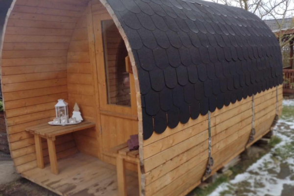 Ogłoszenie - Sauna drewniana ogrodowa - Szczecin - 11 200,00 zł