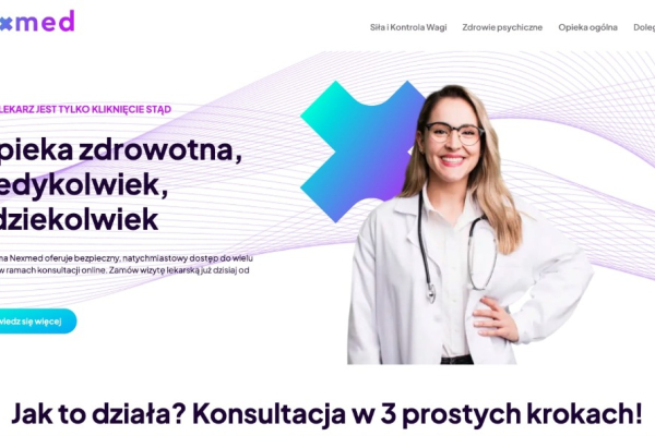 Ogłoszenie - Nexmed - Telemedycyna i Psychoterapia Online - Wrocław