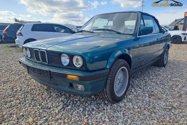 Ogłoszenie - 318 cabrio skóra wspomaganie alu nowy dach i lakier opłacony. Zdjęcie 1