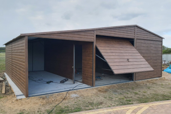 Ogłoszenie - Garaże blaszane, wiaty śmietnikowe i schowki na wymiar w Gard House - Opole - 5 500,00 zł