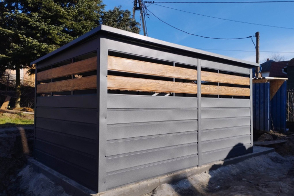 Ogłoszenie - Garaże blaszane, wiaty śmietnikowe i schowki na wymiar w Gard House - Opole - 5 500,00 zł