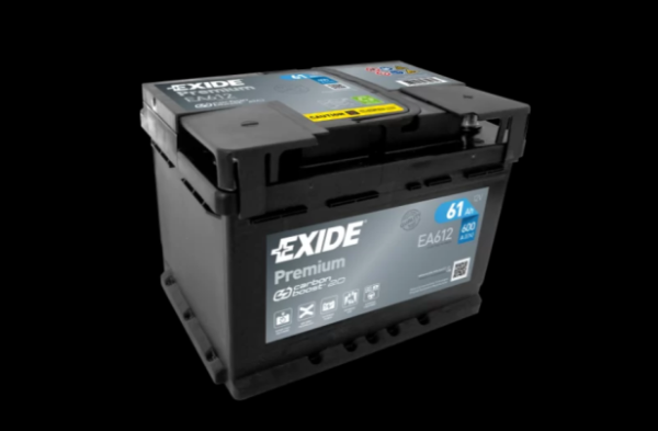 Ogłoszenie - Akumulator 61Ah 600A EA612 Exide Premium - Starogard Gdański - 319,00 zł