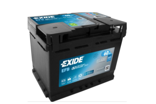 Ogłoszenie - Akumulator 60Ah 640A EL600 Exide Start Stop efb - Starogard Gdański - 460,00 zł