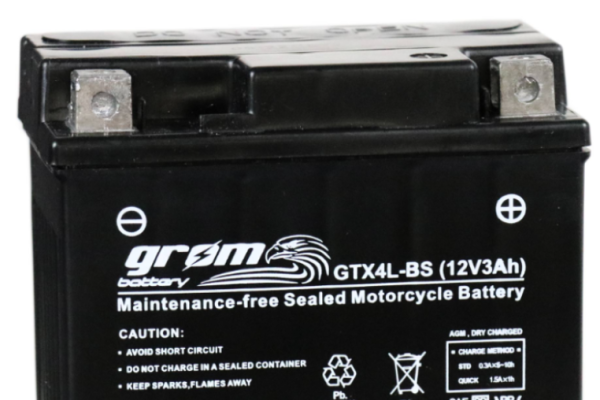 Ogłoszenie - Akumulator motocyklowy 12V 3Ah 60A P+ Grom Gtx4l-bs - Starogard Gdański - 80,00 zł