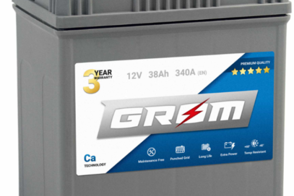Ogłoszenie - Akumulator 38Ah 340A EN Japan Prawy Plus Grom Premium - Starogard Gdański - 290,00 zł