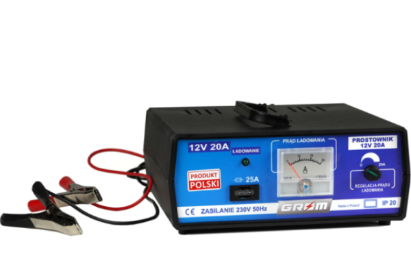 Ogłoszenie - Prostownik z regulacją ładowania 12V 20A GROM - Starogard Gdański - 290,00 zł