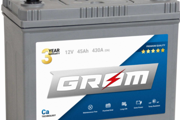 Ogłoszenie - Akumulator 45Ah 430A Grom Premium Japan Prawy plus - Starogard Gdański - 320,00 zł