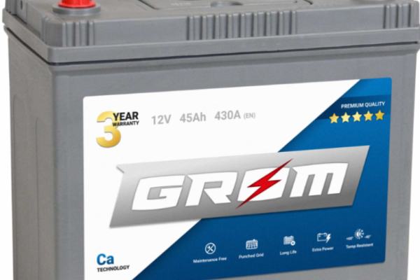 Ogłoszenie - Akumulator 45Ah 430A Japan Grom Premium - Starogard Gdański - 320,00 zł