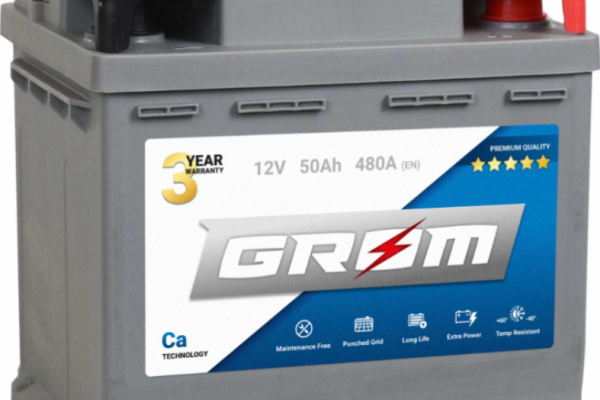 Ogłoszenie - Akumulator 50Ah 480A EN Grom Premium - Starogard Gdański - 330,00 zł