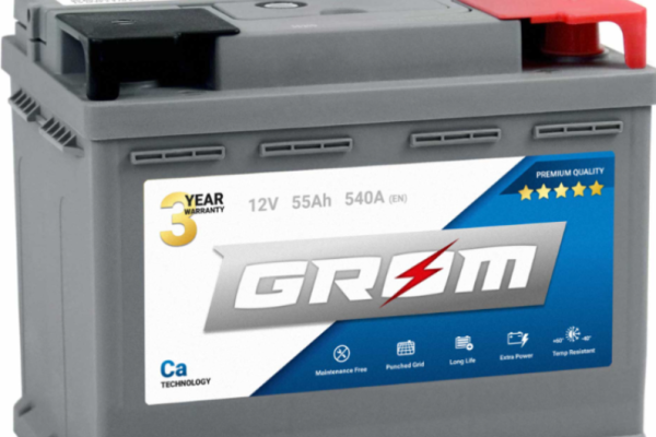Ogłoszenie - Akumulator 55Ah 540A EN Grom Premium - Starogard Gdański - 350,00 zł