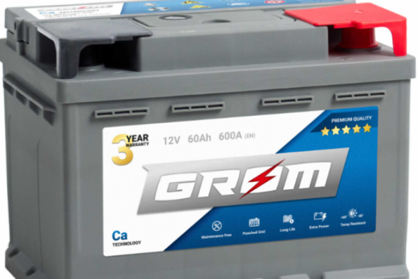 Ogłoszenie - Akumulator 60Ah 600A EN Grom Premium - Starogard Gdański - 370,00 zł