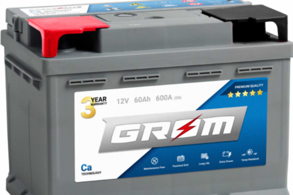 Ogłoszenie - Akumulator 60Ah 600A EN Grom Premium - Starogard Gdański - 370,00 zł