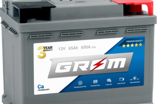 Ogłoszenie - Akumulator 65Ah 650A EN Grom Premium - Starogard Gdański - 390,00 zł