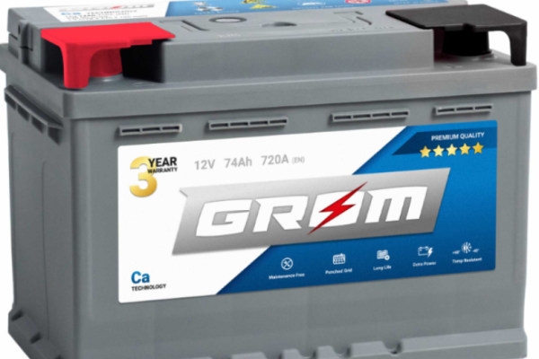 Ogłoszenie - Akumulator 74Ah 720A EN L+ Grom Premium - Starogard Gdański - 450,00 zł