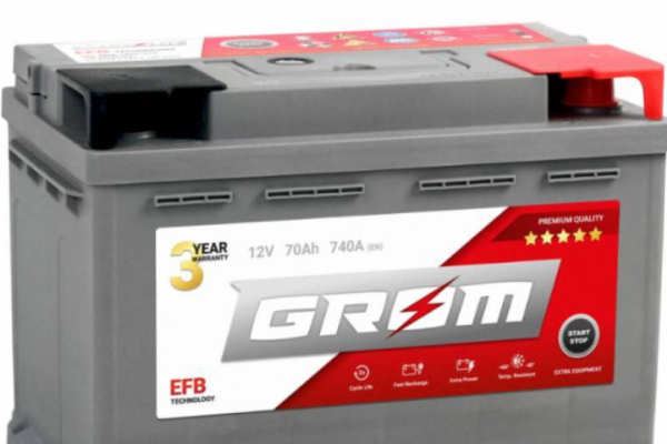 Ogłoszenie - Akumulator 70Ah 740A Grom efb start&stop - Starogard Gdański - 560,00 zł