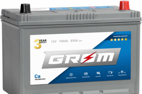 Ogłoszenie - Akumulator 100Ah 850A GROM Premium Japan Prawy plus - Starogard Gdański - 580,00 zł