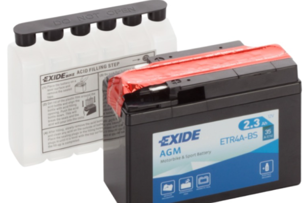Ogłoszenie - Akumulator motocyklowy 12V 2.3Ah 35A P+ Exide Agm Et4B-Bs Yt4B-Bs - Starogard Gdański - 70,00 zł