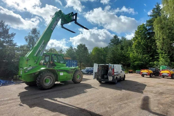 Ogłoszenie - Serwis ładowarek teleskopowych, wózków widłowych i wiertnic
