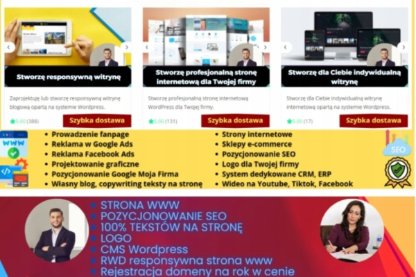 Ogłoszenie - COPYWRITER - COPYWRITING UNIKALNE TREŚCI I GRAFIKI - Kraków - 799,00 zł