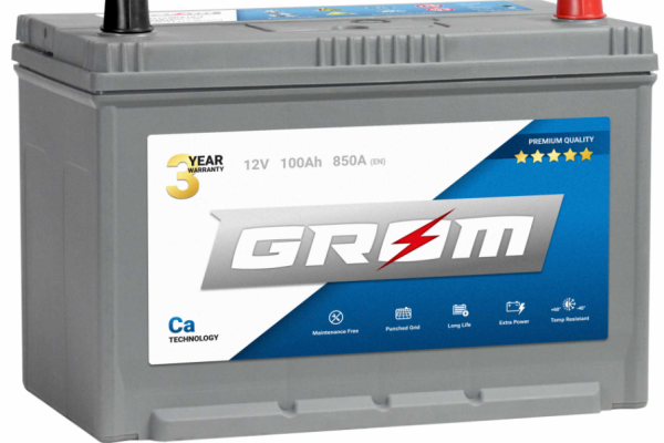 Ogłoszenie - Akumulator Grom Premium 100Ah 850A Japan Prawy plus - Ostrów Wielkopolski - 580,00 zł