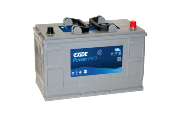 Ogłoszenie - Akumulator Exide Power Pro EF1202 120Ah 870A P+ - Białystok - 545,00 zł