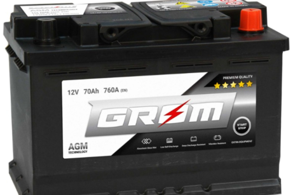 Ogłoszenie - Akumulator 70Ah 760A Grom Agm Start&Stop Prawy Plus - 660,00 zł
