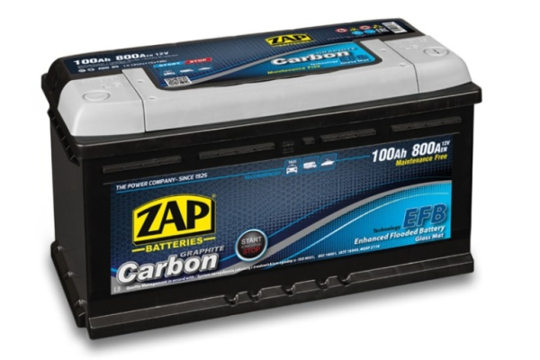 Ogłoszenie - Akumulator 100Ah 800A Zap Carbon EFB Start&Stop - Włocławek - 540,00 zł