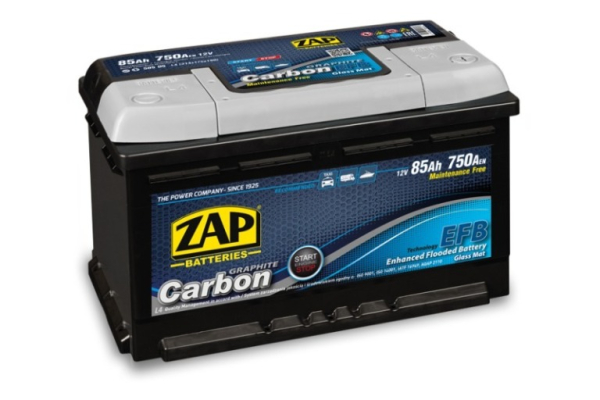 Ogłoszenie - Akumulator 85Ah Zap Carbon EFB Start&Stop 750A - Włocławek - 499,00 zł