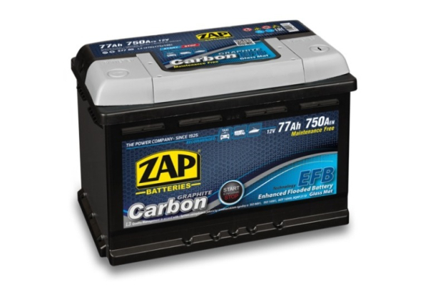 Ogłoszenie - Akumulator 77Ah Zap Carbon EFB Start&Stop 750A - Włocławek - 460,00 zł