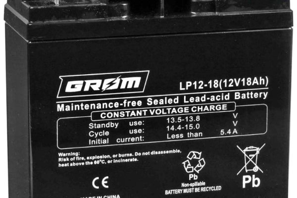 Ogłoszenie - Akumulator żelowy 18Ah 12V GROM CHOPINA 1 696x685x321 - Płock - 139,00 zł