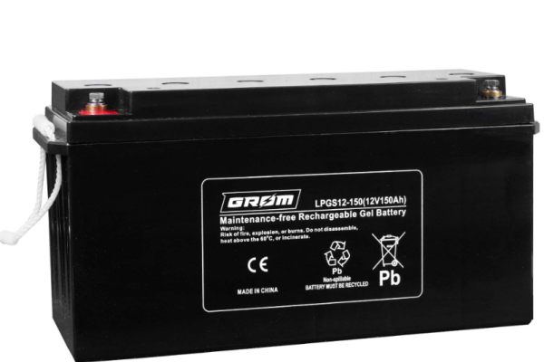 Ogłoszenie - Akumulator żelowy 150Ah 12V GROM CHOPINA 1 696x685x321 - Płock - 1 250,00 zł