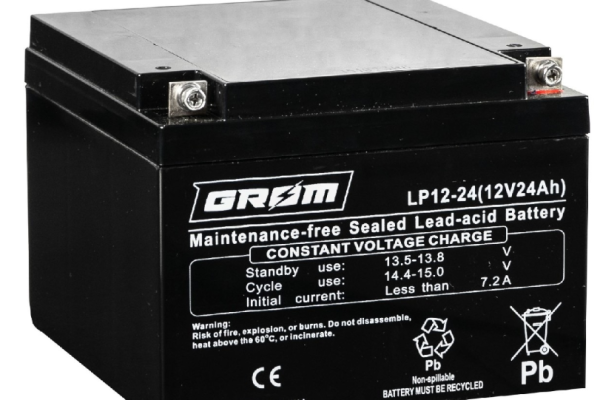Ogłoszenie - Akumulator 24Ah GROM LP12-24 12V - 180,00 zł