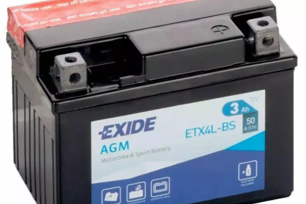 Ogłoszenie - Akumulator 3Ah 50A EXIDE ETX4L-BS YTX4L-BS 12V - 80,00 zł