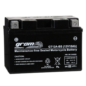 Ogłoszenie - Akumulator motocyklowy Grom gt12a-bs yt12a-bs 12V 10Ah 180A L+ - Lubin - 185,00 zł