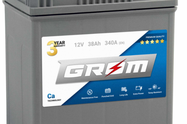 Ogłoszenie - Akumulator Grom Premium 38Ah 340A Japan Prawy Plus - Ostrów Wielkopolski - 290,00 zł