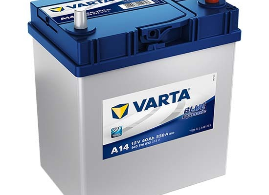 Ogłoszenie - Akumulator VARTA Blue Dynamic A14 40Ah 330A EN P+ Japan - Poznań - 245,00 zł