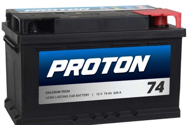 Ogłoszenie - Akumulator 74Ah 620A EN PROTON PRAWY PLUS wysoki - Leszno - 229,00 zł