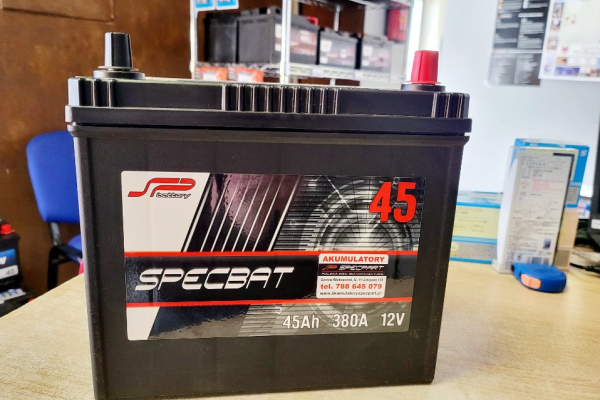 Ogłoszenie - Akumulator 45Ah 380A Specbat Japan - Gorzów Wielkopolski - 239,00 zł