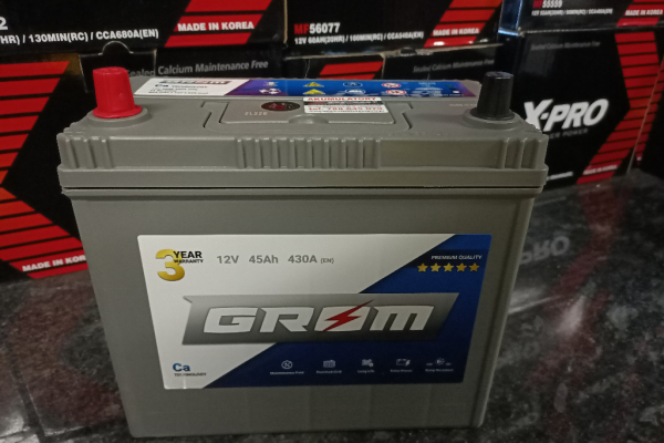 Ogłoszenie - Akumulator 45Ah 430A GROM Premium Japan LEWY PLUS - Poznań - 320,00 zł