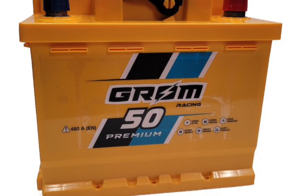 Ogłoszenie - Akumulator 50Ah 480A Grom Racing EN Prawy Plus - Białystok - 320,00 zł